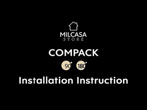Compack Living 180° & 90° Installation Instructions | Folding Door System