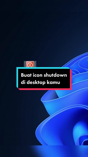 Cara Buat Icon Shutdown di Laptop dan PC Windows 10
