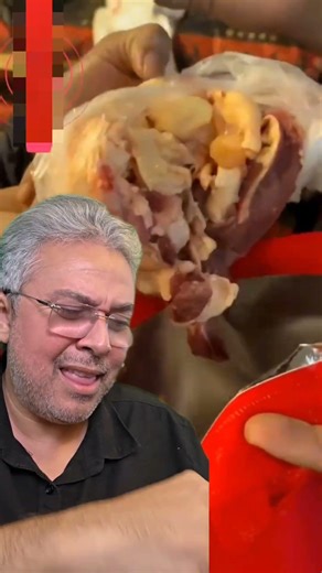 The butcher gave the change.