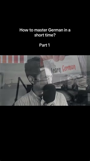 How to master German in a short period of time? In this video I’ll explain all my experiences with details to help you dive into this journey as easy as you can . Don’t forget to watch all the parts . Follow to not miss the upcoming parts. #germanlanguage #learngerman #deutschlernen #germantips #LanguageHustle