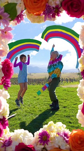 A little color to brighten your day 🌈😎 #ForYou #FYP #CoverMeInSunshine #Music