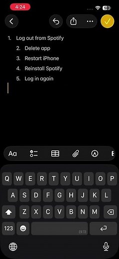 How to reset spotify app