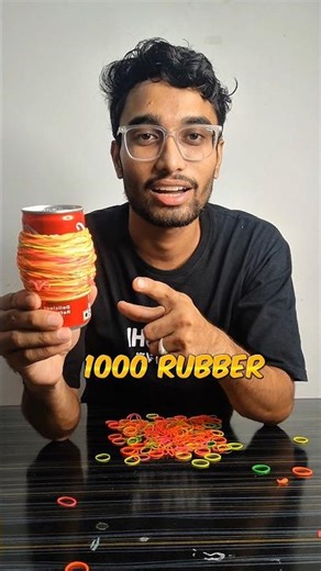 Exploding A Cold Drink Can with Rubber bands #shorts #experiment #fyp