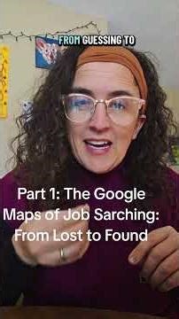 Part 1: The Google Maps of Job Searching