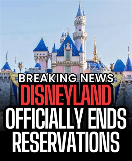 Breaking News:Disneyland has ended its Reservation System #breakingnews #disneyland