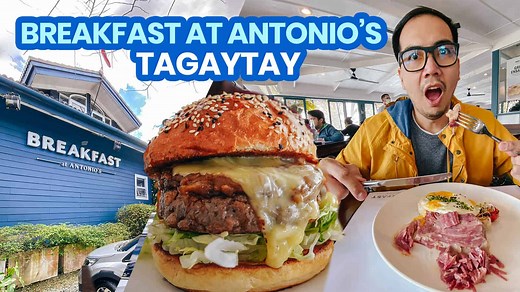 BREAKFAST AT ANTONIO'S TAGAYTAY Restaurant Guide & Menu