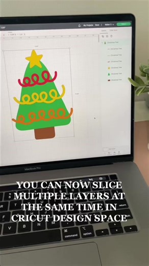 Cricut Slice: Multiple Layers at Once!