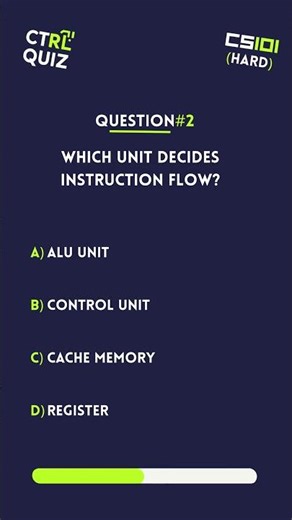 CS-101 Quiz 🔥 | Question #2 (Hard) | Can You Get This Right? #cs101 #shorts #quiz #education #tech