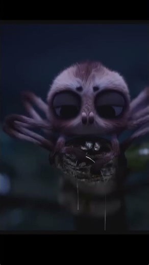 3d animation: little spider animation | #dekhocgi