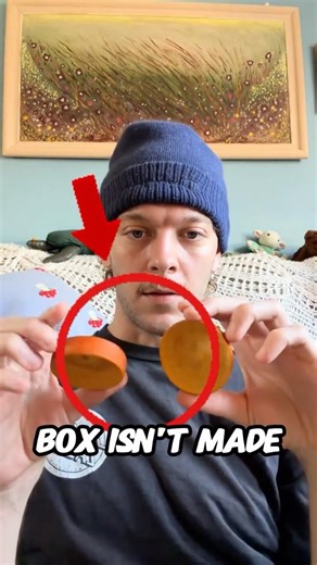 How the Viral Orange Box Is Actually Made 🍊😮 #viral #youtubeshorts