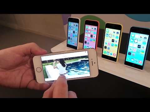 iPhone 5S Demo (slow motion, Touch ID)