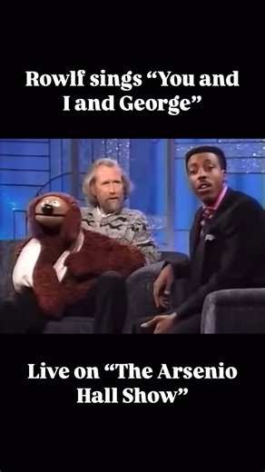 Jake  on Instagram: "One of my favorite Rowlf songs! #muppets #jimhenson #rowlf #arseniohall"