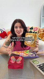 Cross stitch's faster cousin - and perfect for actually finishing projects. ✨ Same beautiful designs, half the time. Just one simple diagonal stitch over and over. What's included: ✨ Fabric printed with your pattern ✨ Organized threads & needles ✨ Video tutorials Perfect for doing while watching TV or listening to podcasts. Your hands stay busy, your mind stays calm. 🧵 And you end up with gorgeous art you made yourself. 💕 | Craft Club