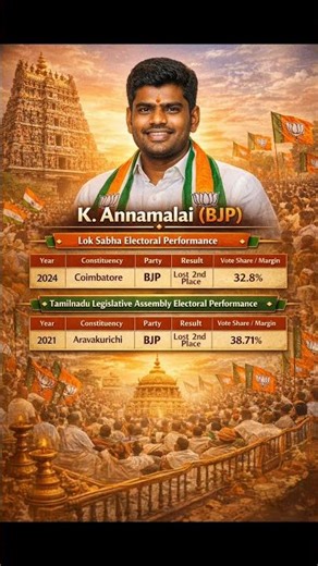 Annamalai IPS | BJP Emerging National leader l Tamilnadu