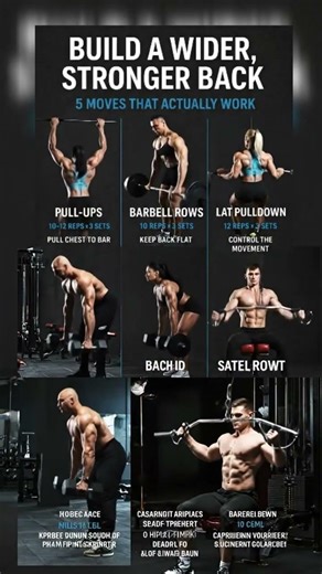 Build A wider and Stronget Back #backworkout #bestbackexercise #backday #bigback