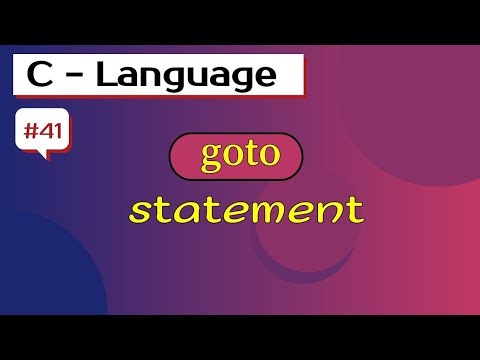 goto statement in c | decision making statement | programming in c