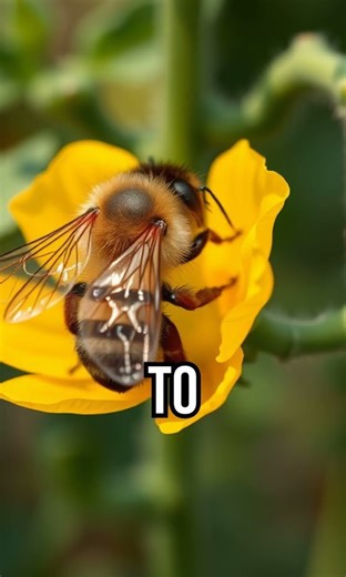 Why bees need phones? #bee #nature #funfact