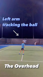 17K views · 59 reactions | The Overhead technique Non hitting arm tracks the ball and the contact is in front Davor #tennis #tenis #tennishaus #overhead #smash | Tennis.Haus | Facebook
