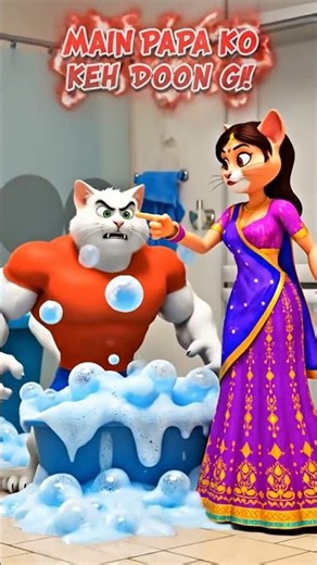 This Cat Has No Idea How Laundry Works! 😆