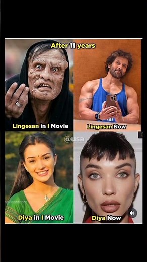 'I' Movie Cast 11 Years Later! 🤯 You Won't Recognize Her Now!#love#trendingshorts#viral#movie
