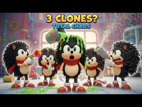 Hedgehog vs Hedgehog CLONES! 💥🦔🦔 #FunnyHedgehog #CartoonLOL