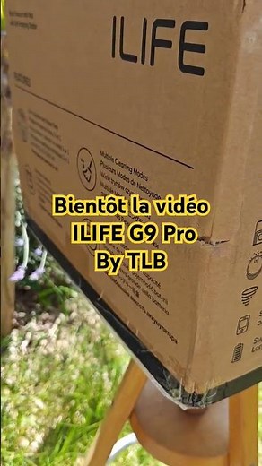 ILIFE G9 Pro Aspirateur Robot Bientôt la vidéo 😉👌By TLB