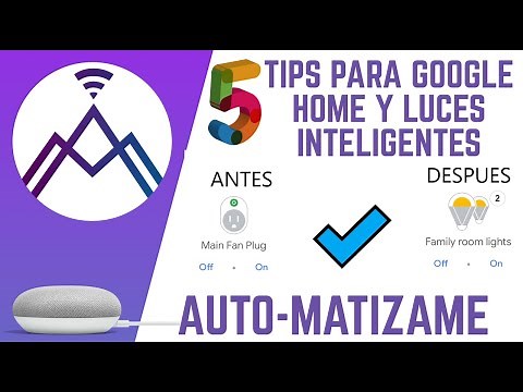 Tips Google home y luces inteligentes.💡