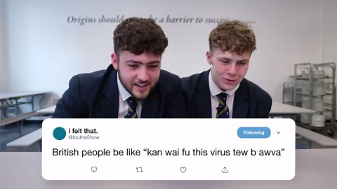 British Highschoolers react to Bri'ish Memes