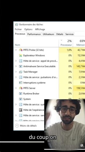 Présentation PRTG #prtg #supervisor #supervision #it #homelab #serveur #windows #snmp #tech #astuce