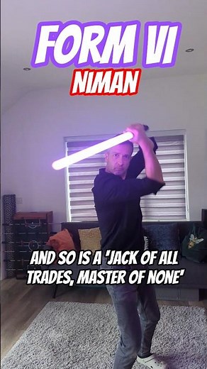 Lightsaber form VI: Niman #starwars