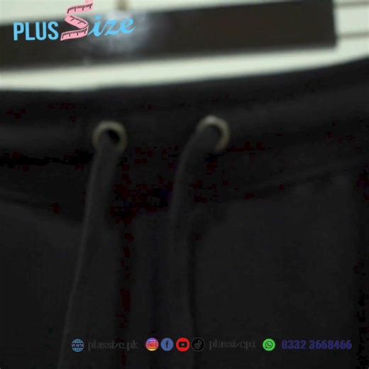 🌟 Discover our Black Terry Plus Size Shorts with 2 side pockets! 🌟 Perfect for summer, these shorts combine comfort and style with their soft terry fabric and relaxed fit. Ideal for any casual occasion. #PlusSizeFashion #SummerStyle #ComfortableShorts #BlackTerryShorts #FashionForAllSizes #plussizepk | Plussize.pk - Plus Size Fashion