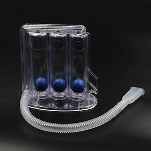 [Hot Item] Breathing Lung Exerciser Three Balls Portable Spirometer