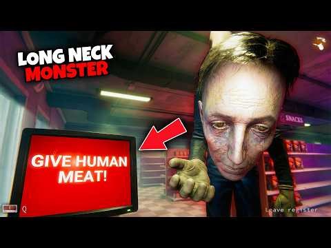 Night Shift at Hell Super Market 😨 Hellmart Ep.1