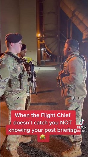 Security Forces post checks be like……