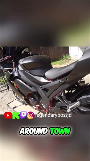 Shiny Motorcycle Build: Gold Wheels, Red Frame, Epic Lights! #shorts