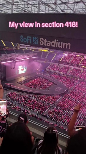 Blackpink Deadline Tour LA Night 1 in Section 418