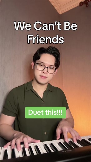 We Can’t Be Friends Karaoke