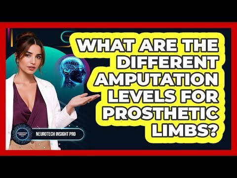 What Are The Different Amputation Levels For Prosthetic Limbs? - Neurotech Insight Pro