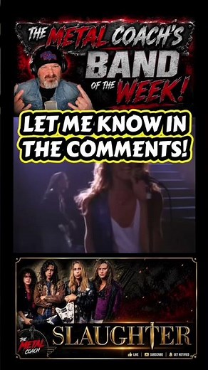 Band of the Week: Slaughter 🤘 The Hair Metal Legends That Still Rock!
