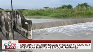 Baradong irrigation canals, problema ng ilang mga magsasaka sa bayan ng Bacolor, Pampanga More news here: http://www.cltv36.tv/ #CLTVNews #AtinTo | CLTV36