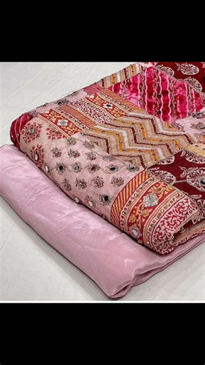 natural crepe embroidery designer suits