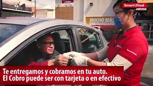 ¿Ya conoces nuestro servicio Smart Pickup? Ahora puedes hacer tu despensa de manera más fácil y segura. 📲 Realiza tu pedido vía telefónica o WhatsApp. 🛒✏ Organizamos tu pedido 🚘 Entregamos tu despensa en tu auto 🖱 https://bit.ly/3cgvtrh ¡Juntos saldremos adelante! #QuedateEnCasa #SmartAndFinal #ComprometidosContigo | Smart & Final México