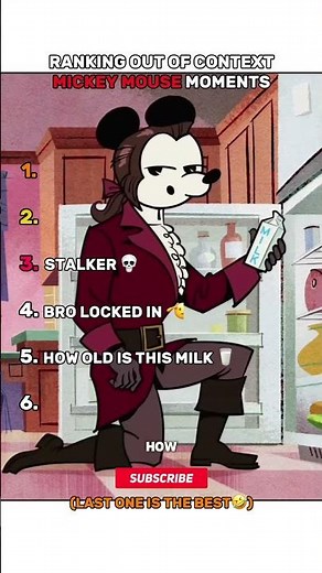 Ranking Out Of Context Mickey Mouse Moments 🤣