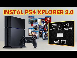 CARA Instal PS4 Xplorer 2.0 Lewat Flashdisk/HDD Eksternal