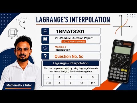 Find f(9) Using Divided Differences | Engineering Math Hack