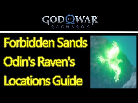 God of War Ragnarok The Forbidden Sands odin's ravens locations guide