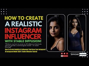 Create a Realistic AI Influencer with Stable Diffusion And Grow Your Instagram! | SDXL Tutorial