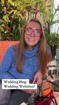 Let’s talk wedding websites! 💍✨ I’m diving into all things wedding planning and need your help—how