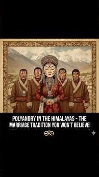 💍 Polyandry in the Himalayas – The Marriage Tradition You Won’t Believe! 👇