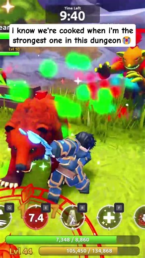 NO WAY i'm the strongest one here... ☠️ #DungeonHeroes #TwinAtlas #Roblox